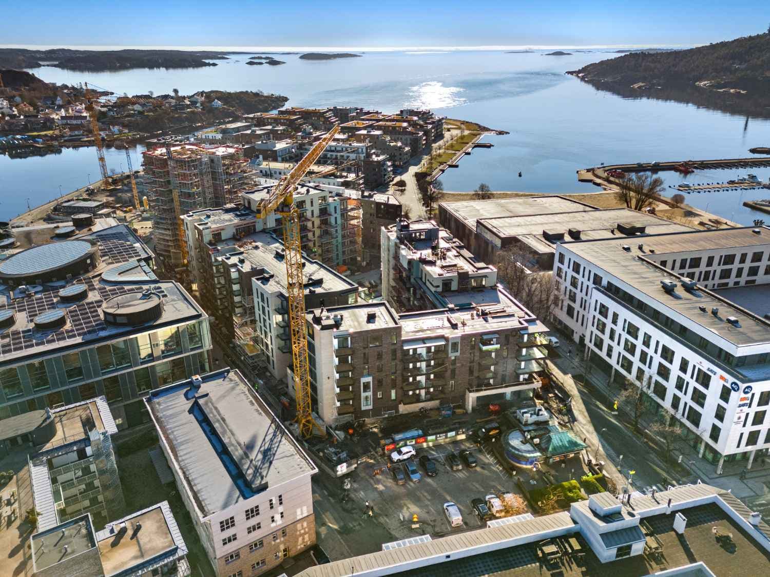Sjekk fremgangen på byggeplassen siden sist!